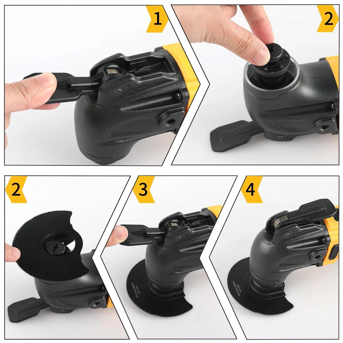 Utensile oscillante DeWalt Brushless a sgancio rapido — strumento multifunzionale, macchina da taglio elettrica ricaricabile